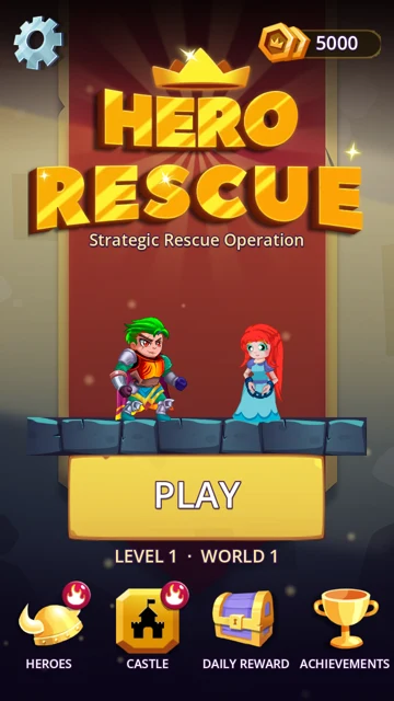 Strategic Rescue Operation main menu